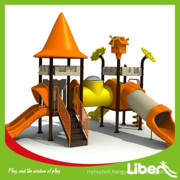 Hot selling kids plastic play castle playground